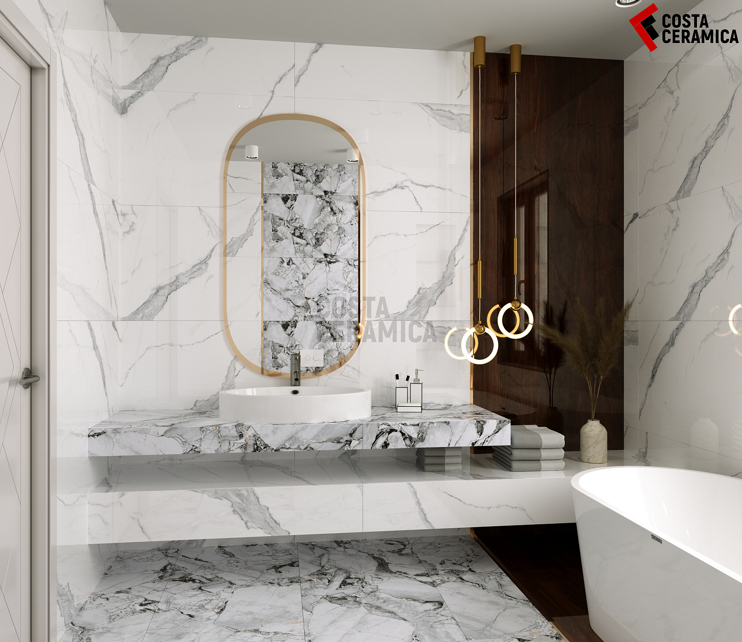 White Valley & Marmi Statuario